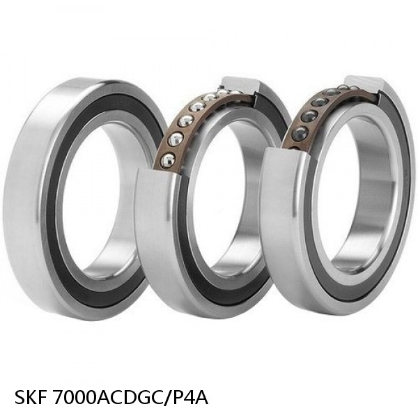 7000ACDGC/P4A SKF Super Precision,Super Precision Bearings,Super Precision Angular Contact,7000 Series,25 Degree Contact Angle