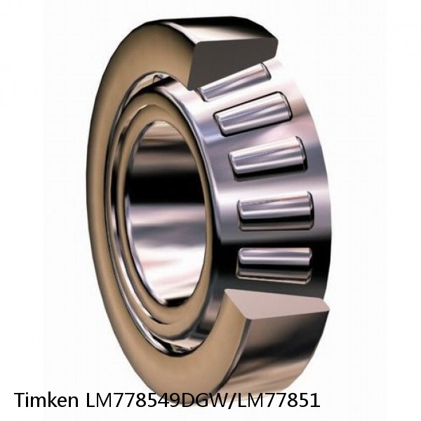 LM778549DGW/LM77851 Timken Tapered Roller Bearing