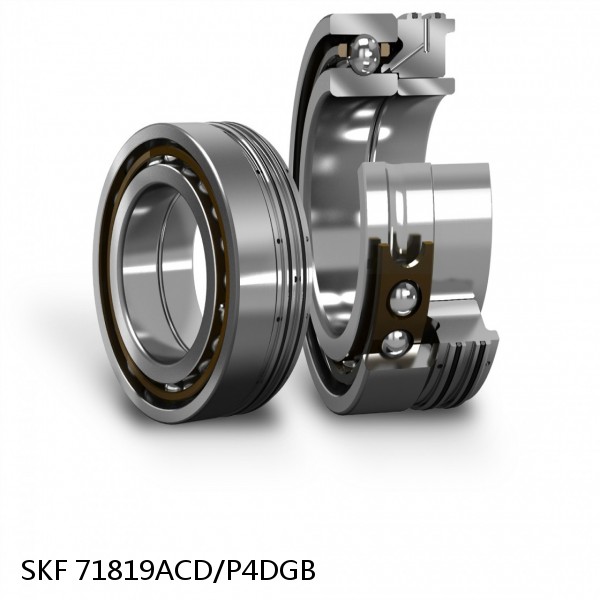 71819ACD/P4DGB SKF Super Precision,Super Precision Bearings,Super Precision Angular Contact,71800 Series,25 Degree Contact Angle #1 small image