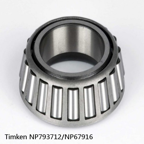 NP793712/NP67916 Timken Tapered Roller Bearing #1 small image