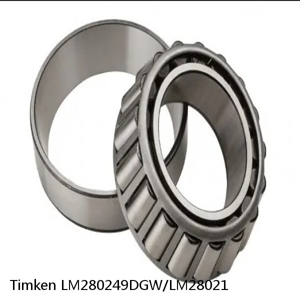 LM280249DGW/LM28021 Timken Tapered Roller Bearing #1 small image