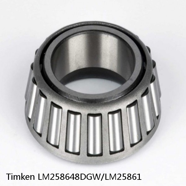 LM258648DGW/LM25861 Timken Tapered Roller Bearing #1 small image