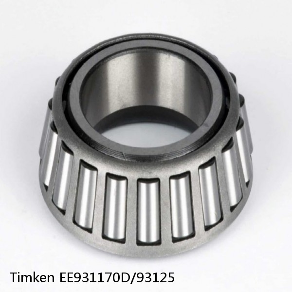 EE931170D/93125 Timken Tapered Roller Bearing #1 small image