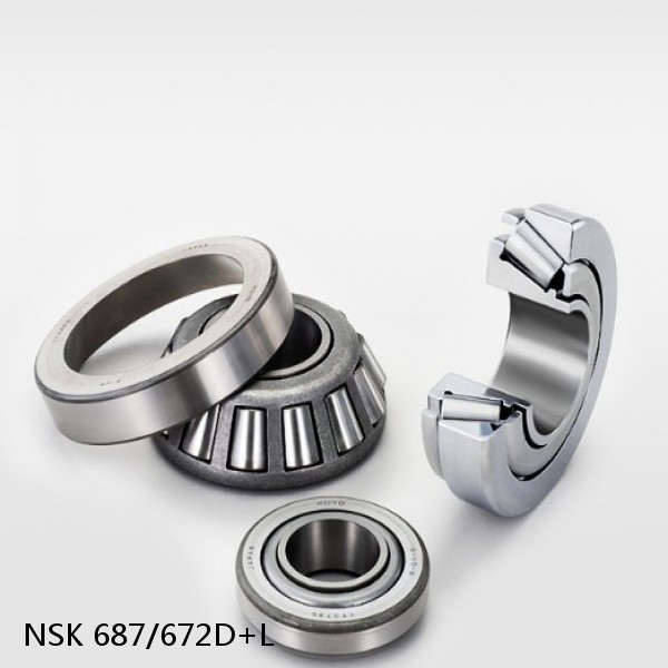 687/672D+L NSK Tapered roller bearing