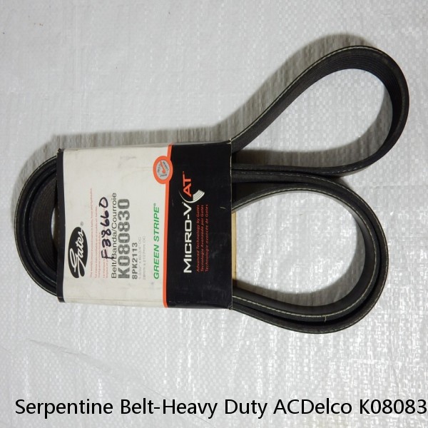 Serpentine Belt-Heavy Duty ACDelco K080830HD #1 small image