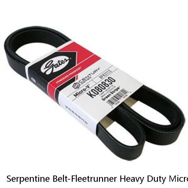 Serpentine Belt-Fleetrunner Heavy Duty Micro-V Belt Gates K080830HD #1 small image