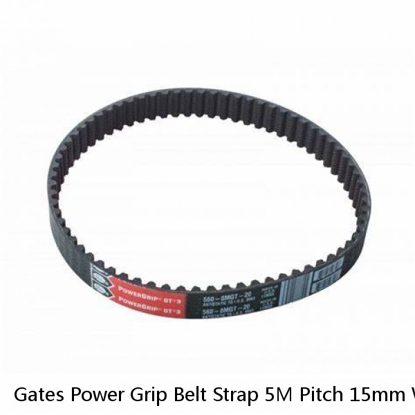 Gates Power Grip Belt Strap 5M Pitch 15mm Wide GT3-8505MGT15 #1 small image