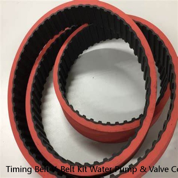 Timing Belt V-Belt Kit Water Pump & Valve Cover Gaskets Fits Hyundai Kia 3.5L V6 #1 small image