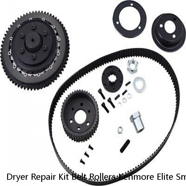 Dryer Repair Kit Belt Rollers Kenmore Elite Smartheat Quiet Pak 9 He4 110 Series #1 small image