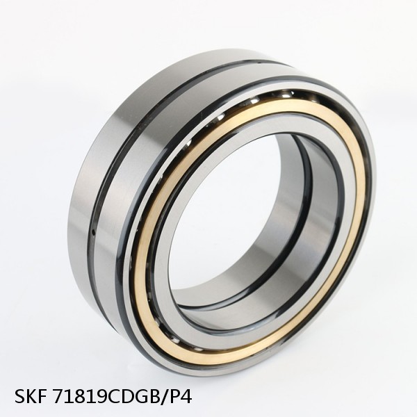 71819CDGB/P4 SKF Super Precision,Super Precision Bearings,Super Precision Angular Contact,71800 Series,15 Degree Contact Angle #1 image