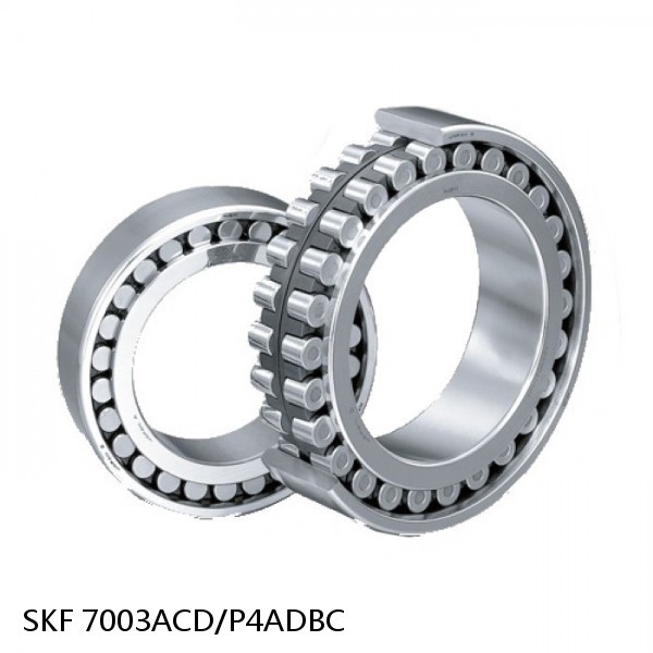 7003ACD/P4ADBC SKF Super Precision,Super Precision Bearings,Super Precision Angular Contact,7000 Series,25 Degree Contact Angle #1 image