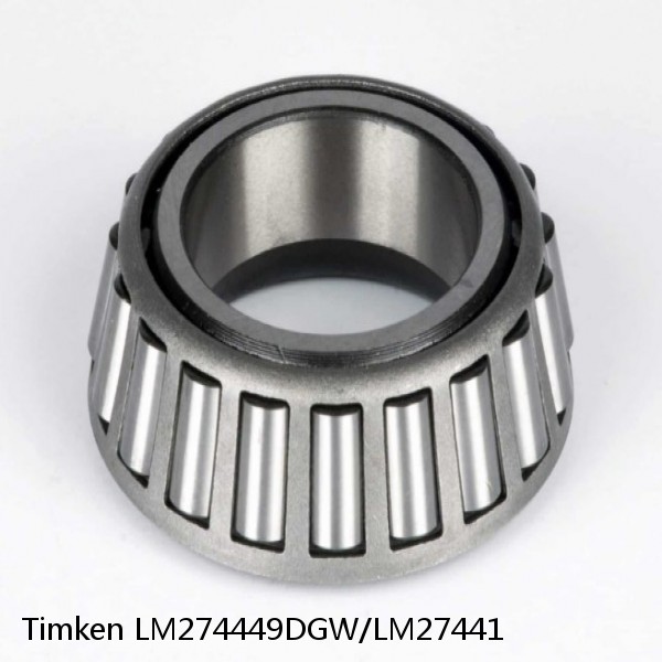 LM274449DGW/LM27441 Timken Tapered Roller Bearing #1 image