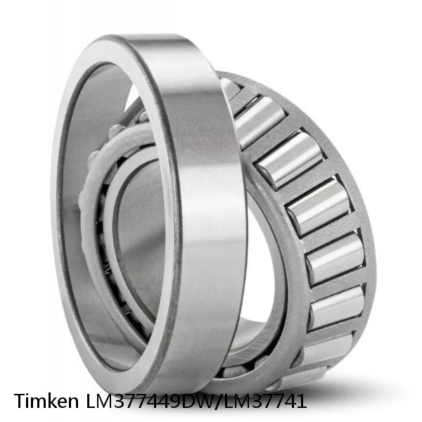 LM377449DW/LM37741 Timken Tapered Roller Bearing #1 image