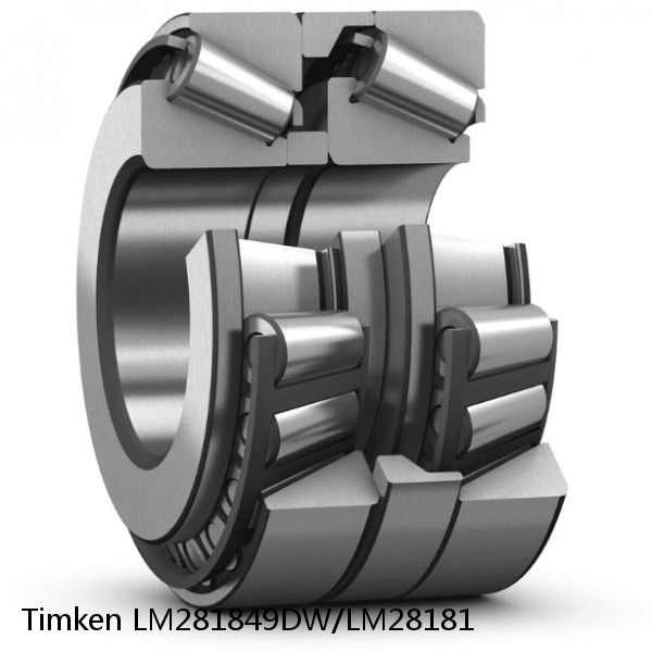 LM281849DW/LM28181 Timken Tapered Roller Bearing #1 image