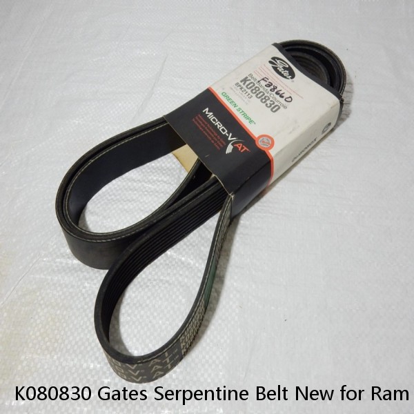 K080830 Gates Serpentine Belt New for Ram Truck Dodge W250 D250 D350 W350 F650 #1 image