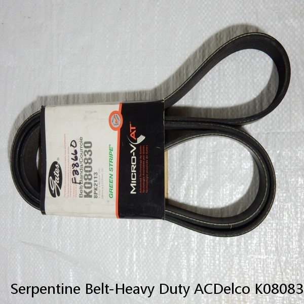 Serpentine Belt-Heavy Duty ACDelco K080830HD #1 image